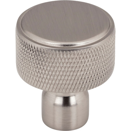 Top Knobs TK3260BSN: 1-1/8" Garrison Cabinet Knob -  Brushed Satin Nickel