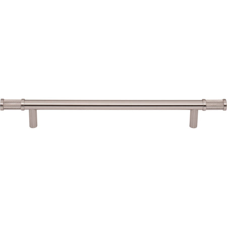 Top Knobs TK3235BSN: 7-9/16" cc Burnham Bar Cabinet Pull - Brushed Satin Nickel