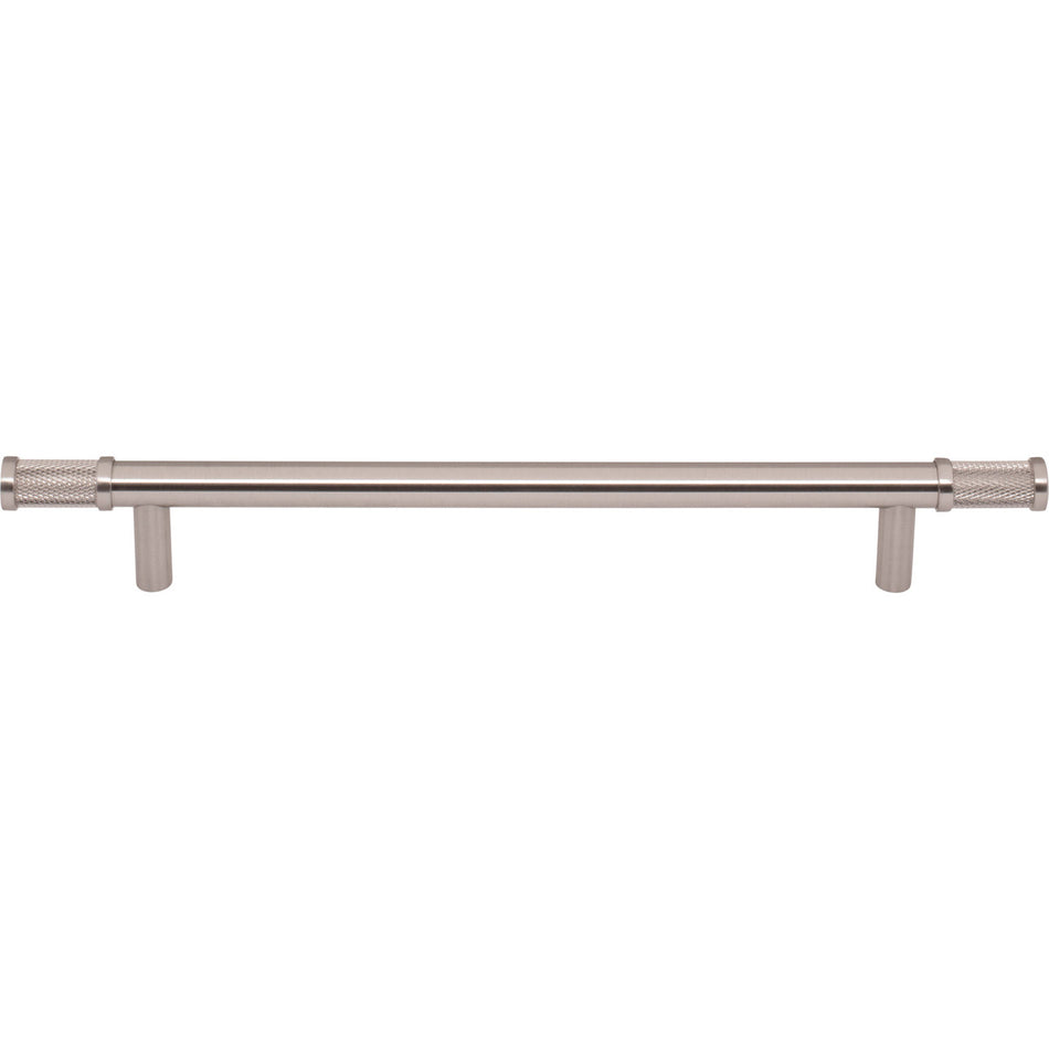 Top Knobs TK3235BSN: 7-9/16" cc Burnham Bar Cabinet Pull - Brushed Satin Nickel