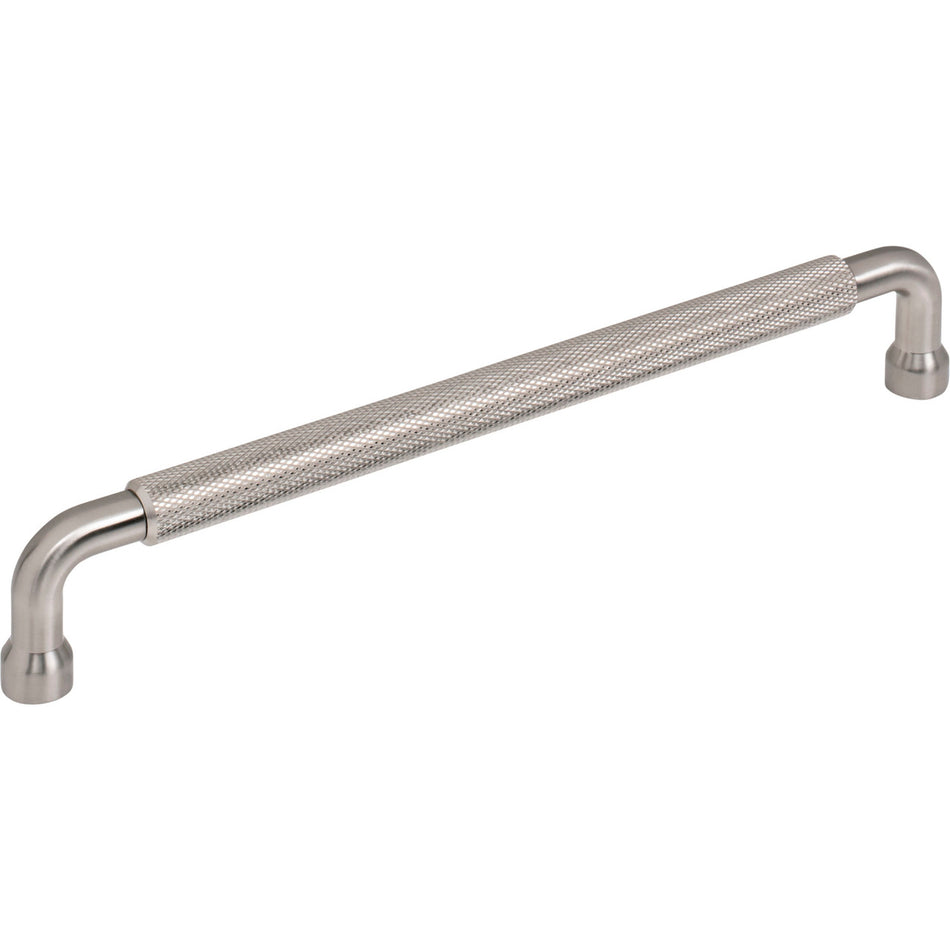 Top Knobs TK3265BSN: 7-9/16" cc Garrison Bar Cabinet Pull - Brushed Satin Nickel