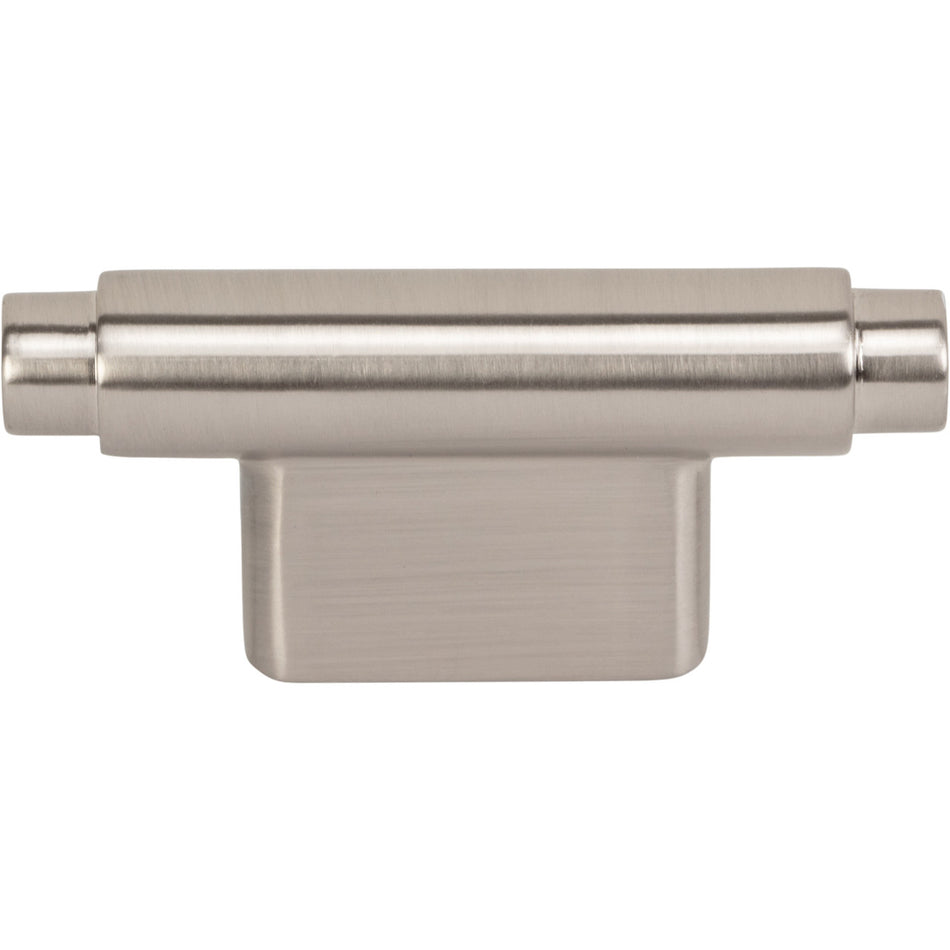 Atlas A531-BRN: 3" Kayden T- Bar Cabinet Knob - Brushed Nickel