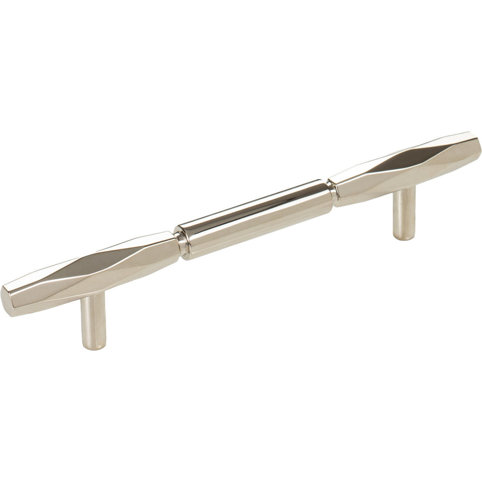 Top Knobs TK3082PN: 5-1/16" cc Regent's Park Kingsmill Cabinet Pull - Polished Nickel