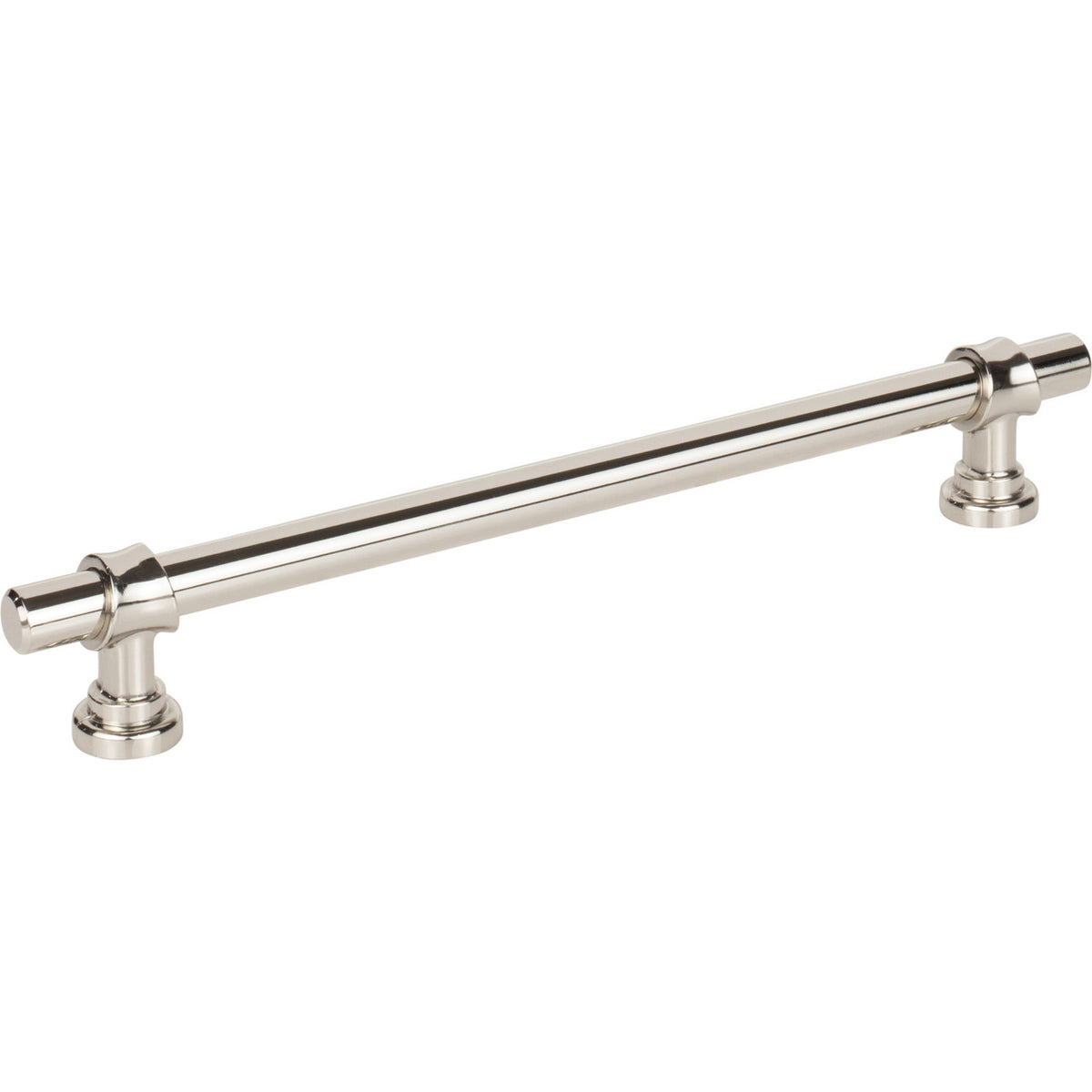 Top Knobs M2733: 7-9/16" cc Dakota Bit Cabinet Pull - Polished Nickel