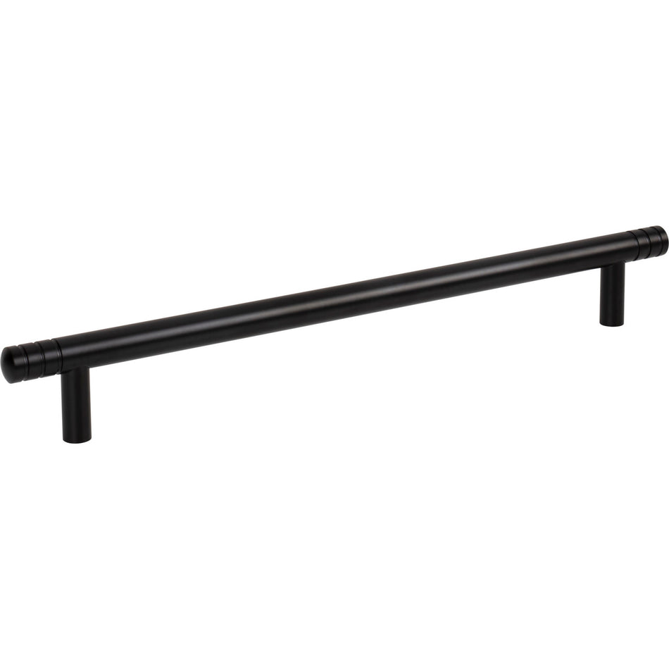 Atlas A956-BL: 8-13/16" cc Griffith Cabinet Pull - Matte Black