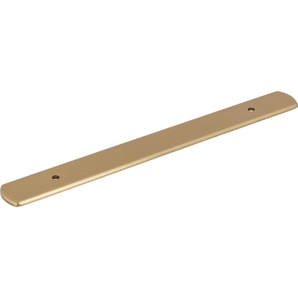 Top Knobs TK3273HB: 9-5/16" Wescott  Backplate - Honey Bronze