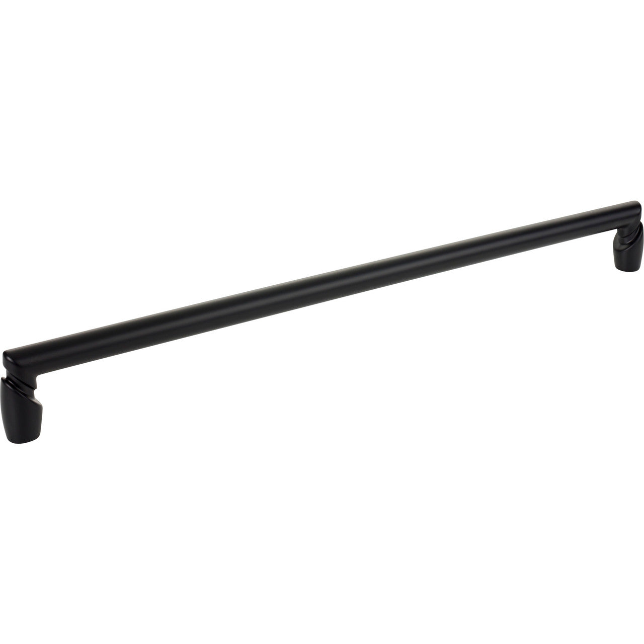 Top Knobs TK3139BLK: 18" cc Florham Round Bar Cabinet Pull - Flat Black