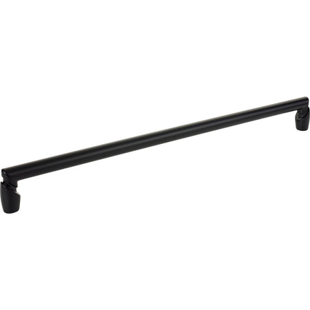 Top Knobs TK3139BLK: 18" cc Florham Round Bar Cabinet Pull - Flat Black