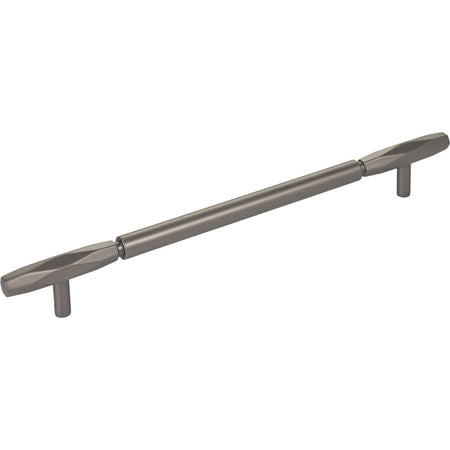 Top Knobs TK3085AG: 8-13/16" cc Regent's Park Kingsmill Cabinet Pull - Ash Gray