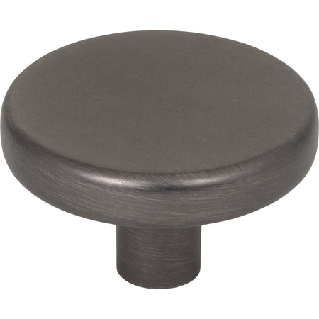 Elements 105L-BNBDL: 1-5/8" Gibson Mushroom Cabinet Knob - Brushed Pewter