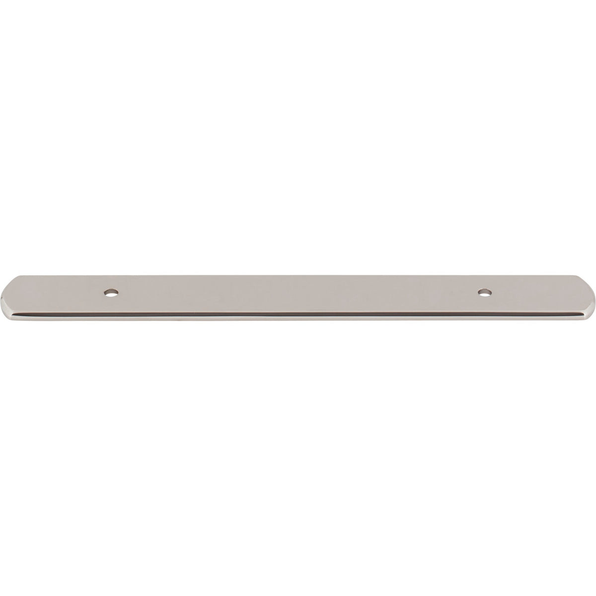 Top Knobs TK3272PN: 8-1/16" Wescott  Backplate - Polished Nickel