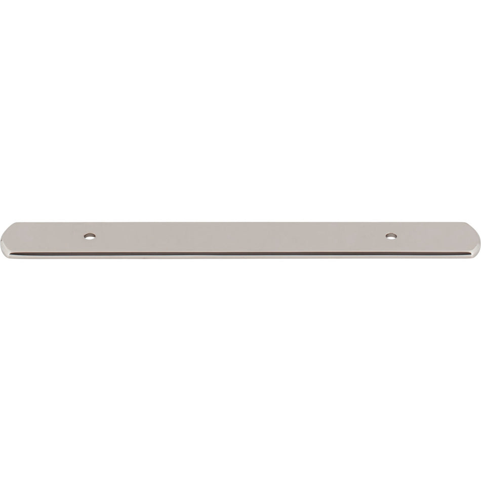 Top Knobs TK3272PN: 8-1/16" Wescott  Backplate - Polished Nickel