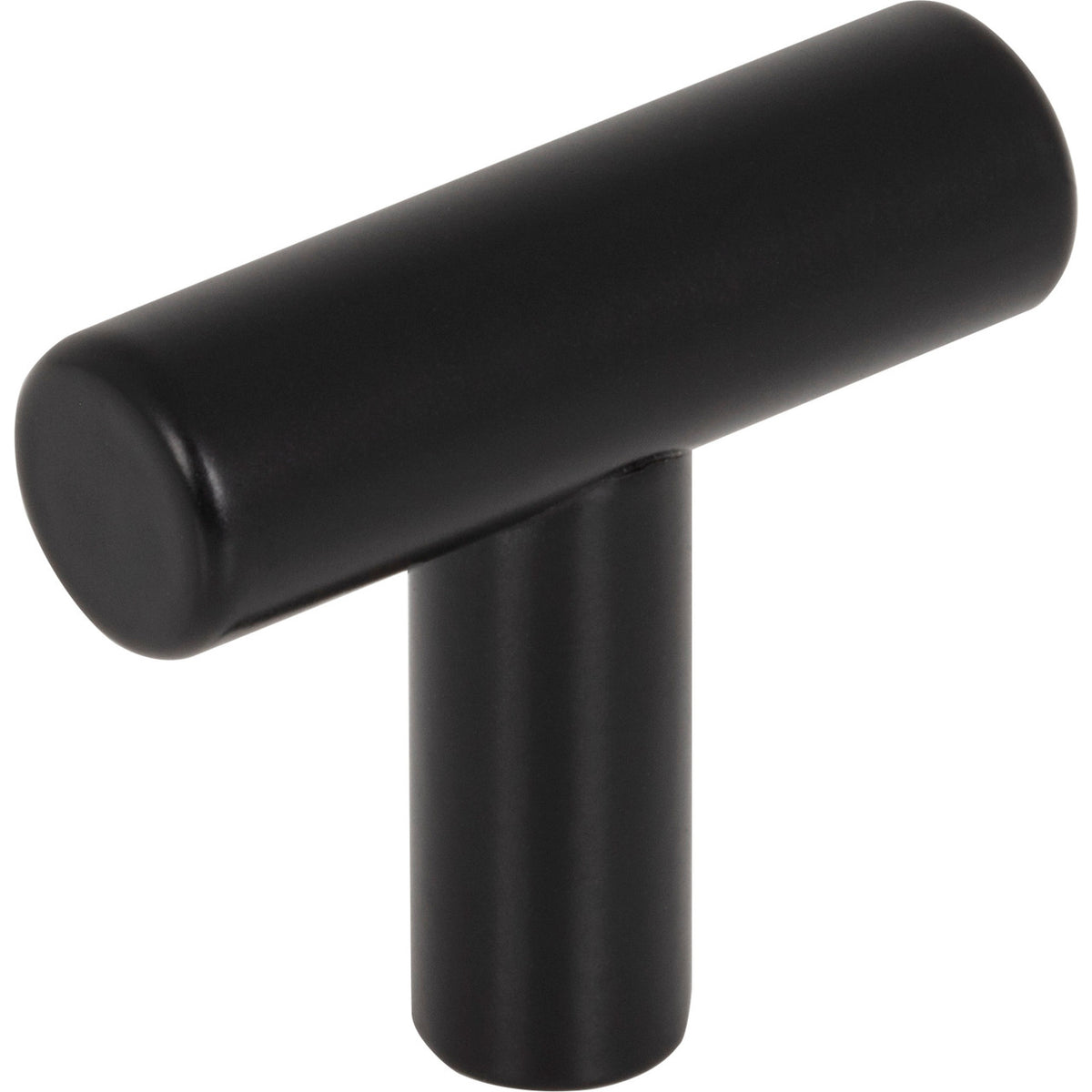 Elements 39SSMB: 1-9/16" Naples T-Bar Cabinet Knob - Matte Black Stainless Steel