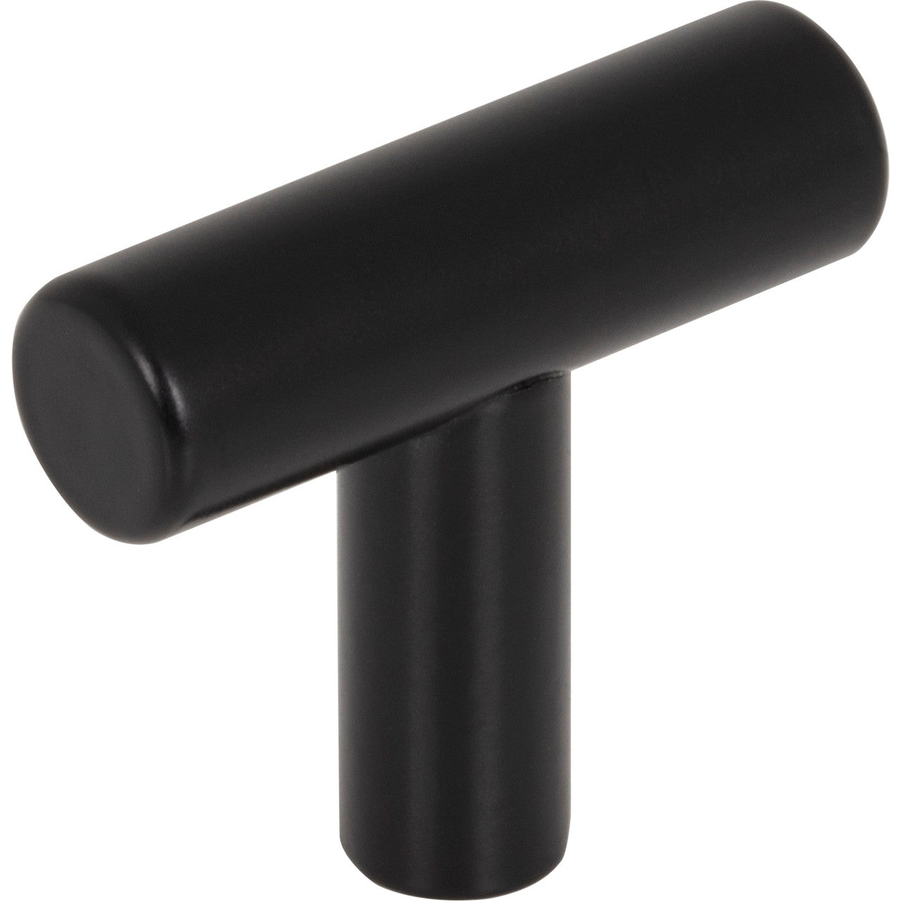 Elements 39SSMB: 1-9/16" Naples T-Bar Cabinet Knob - Matte Black Stainless Steel