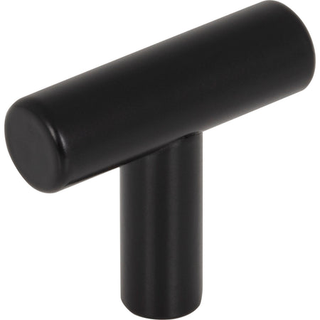 Elements 39SSMB: 1-9/16" Naples T-Bar Cabinet Knob - Matte Black Stainless Steel