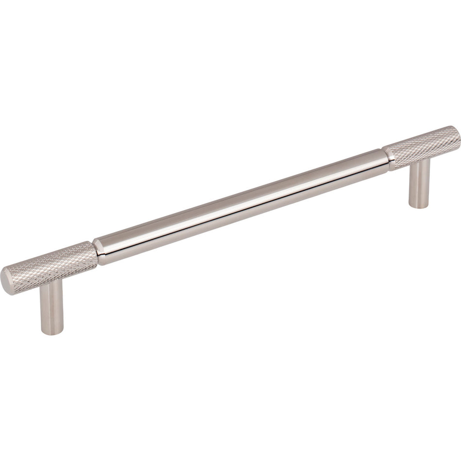 Top Knobs TK3243PN: 7-9/16" cc Prestwick Bar Cabinet Pull - Polished Nickel