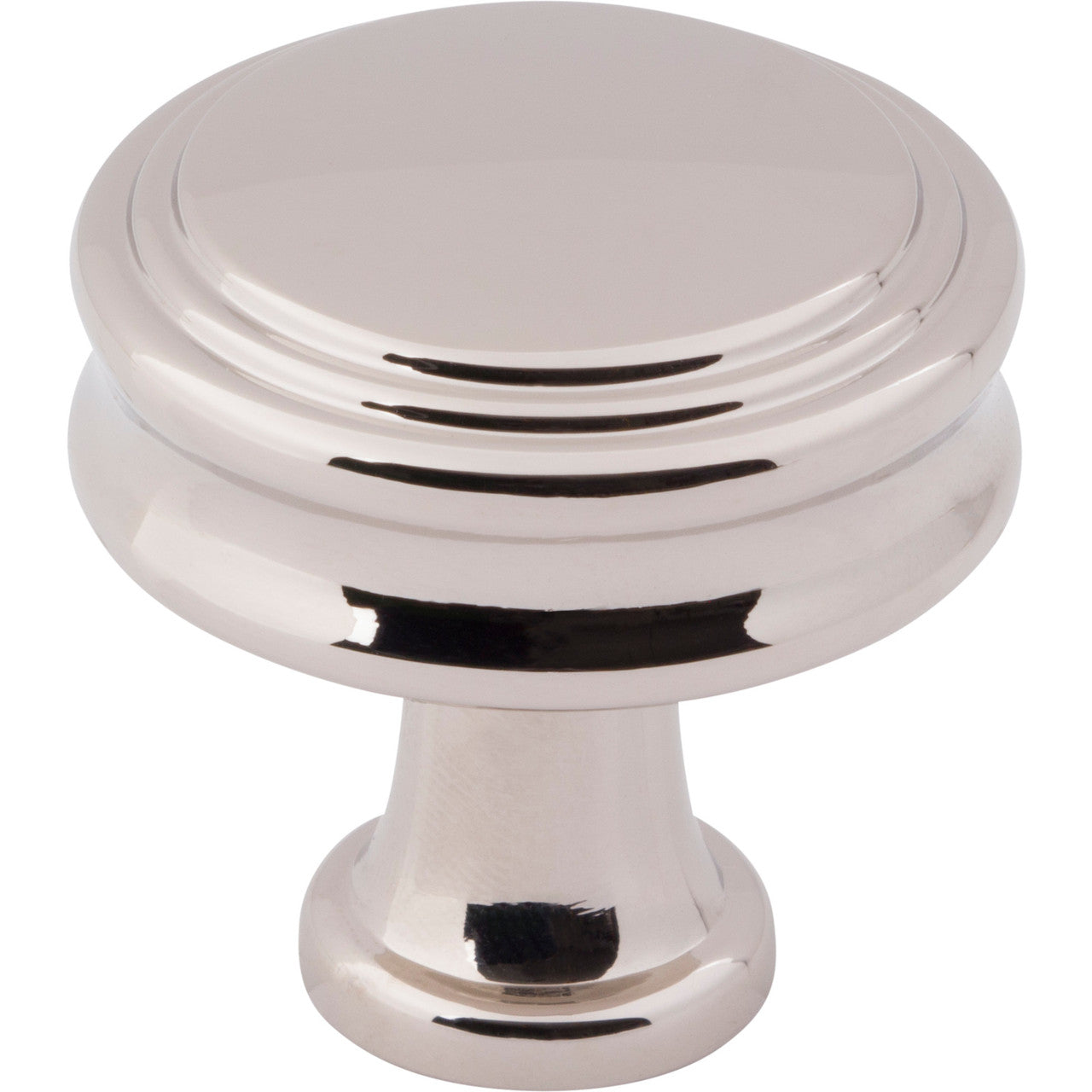 Top Knobs TK3190PN: 1-1/4" Coddington Cabinet Knob - Polished Nickel