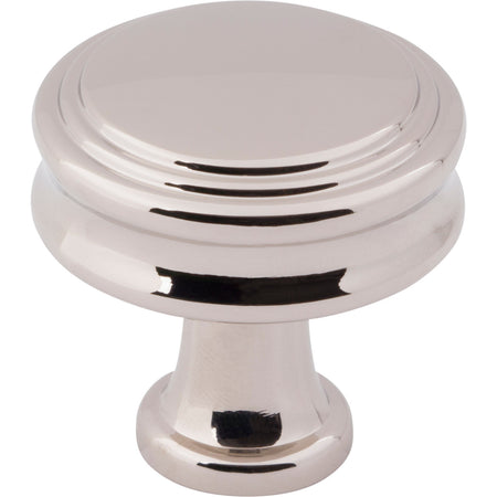 Top Knobs TK3190PN: 1-1/4" Coddington Cabinet Knob - Polished Nickel