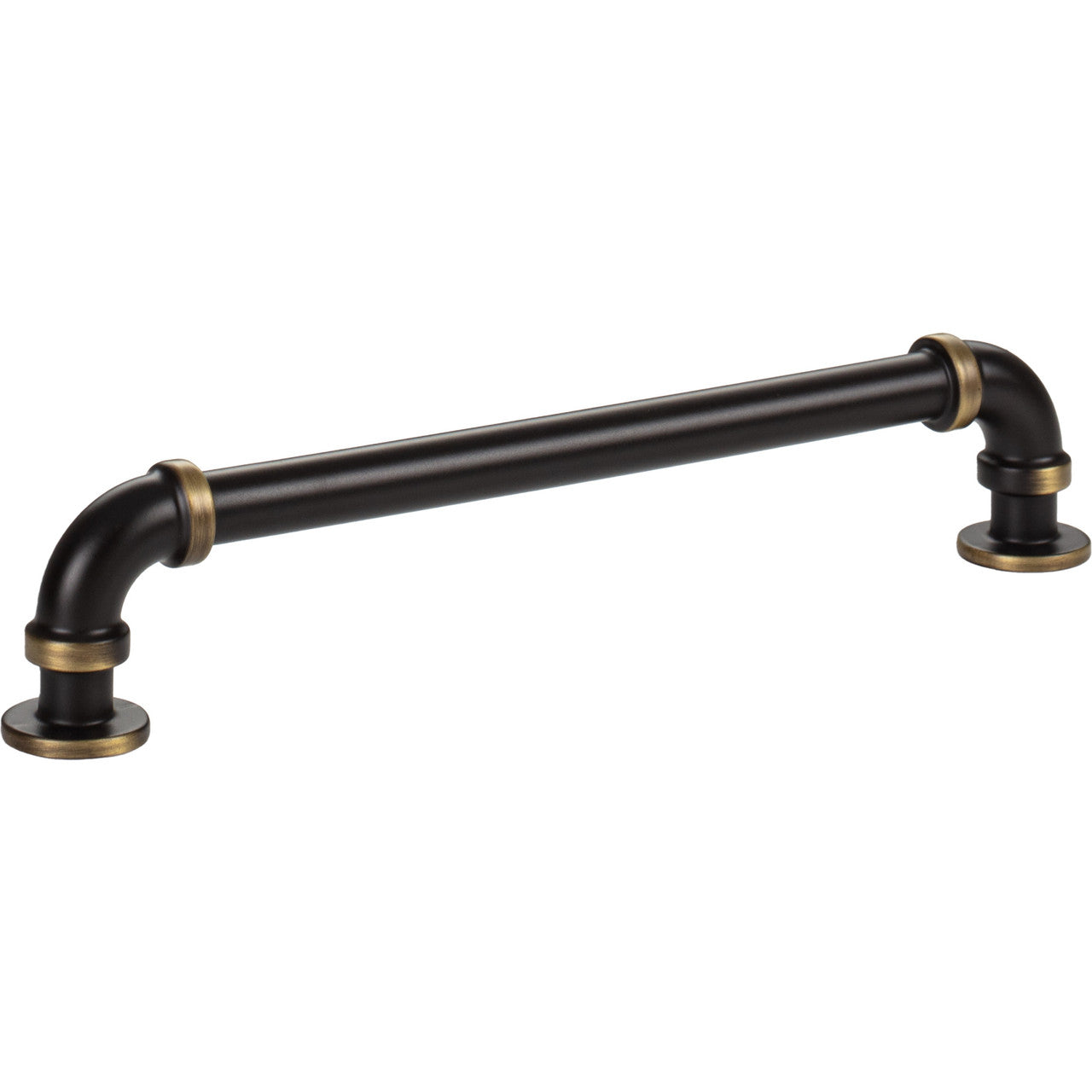 Atlas 433-CFB: 6-5/16" cc Steam Punk Cabinet Pull - Cafe Bronze
