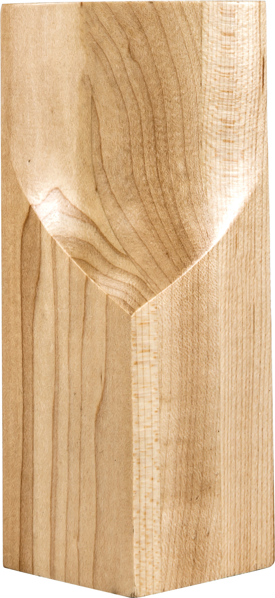 Hardware Resources TB2-OK: 2-13/16" x 1-7/8" x 5-15/16" Corner Cove Transition Block - Oak