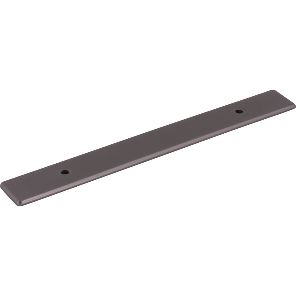 Top Knobs TK3282AG: 1" Radcliffe  Backplate - Ash Grey