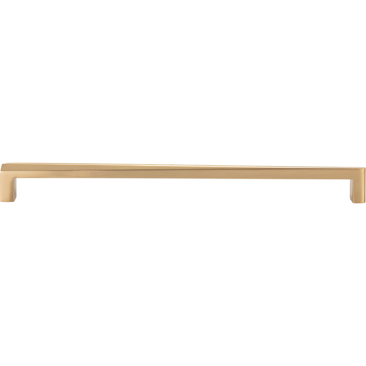 Atlas A676-WB: 12" cc Para Bar Cabinet Pull - Warm Brass