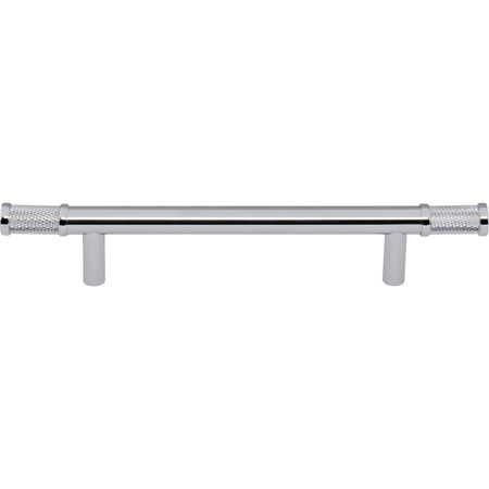 Top Knobs TK3233PC: 5-1/16" cc Burnham Bar Cabinet Pull - Polished Chrome
