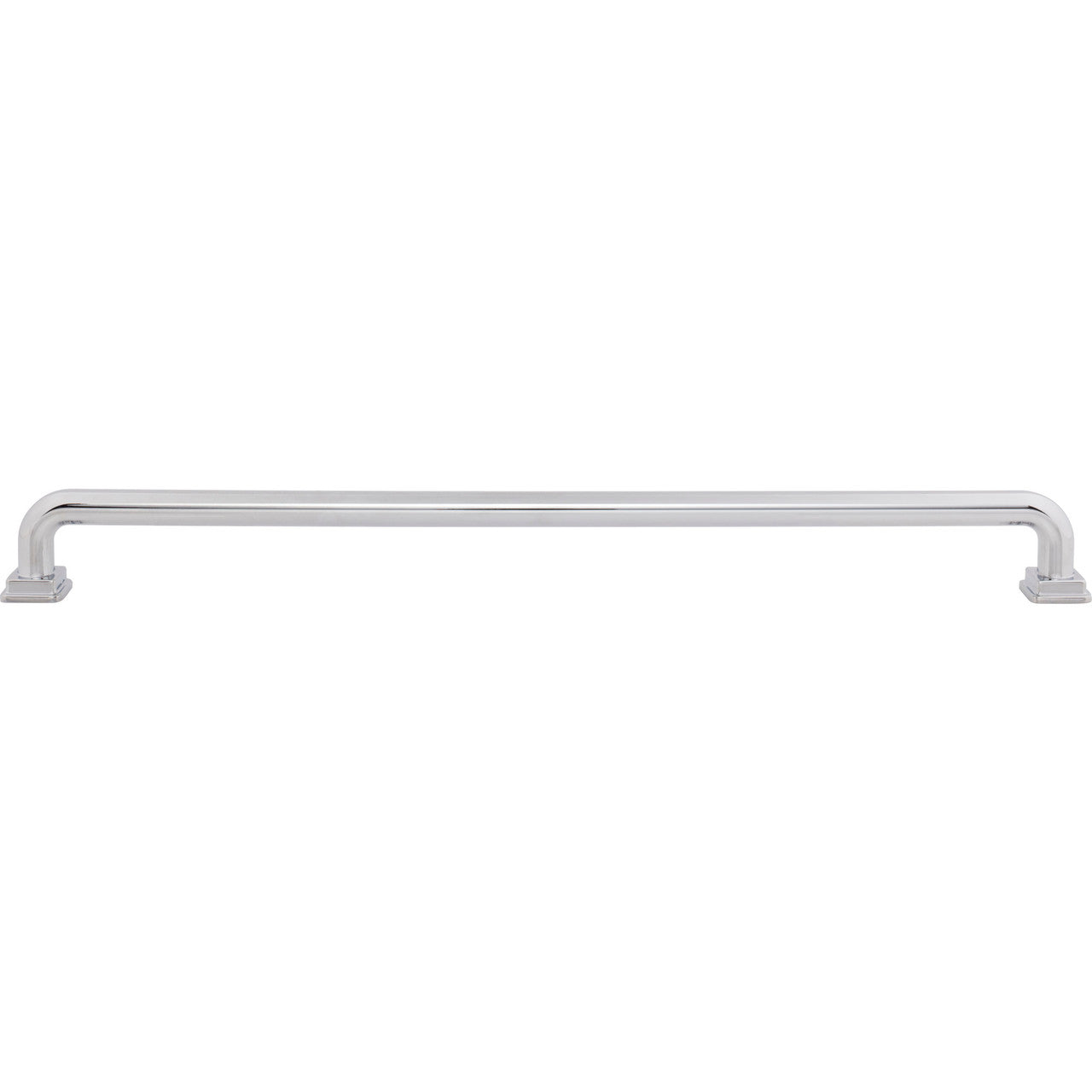 Atlas A6029-CH: 18" cc Kimberton Bar Appliance Pull - Polished Chrome