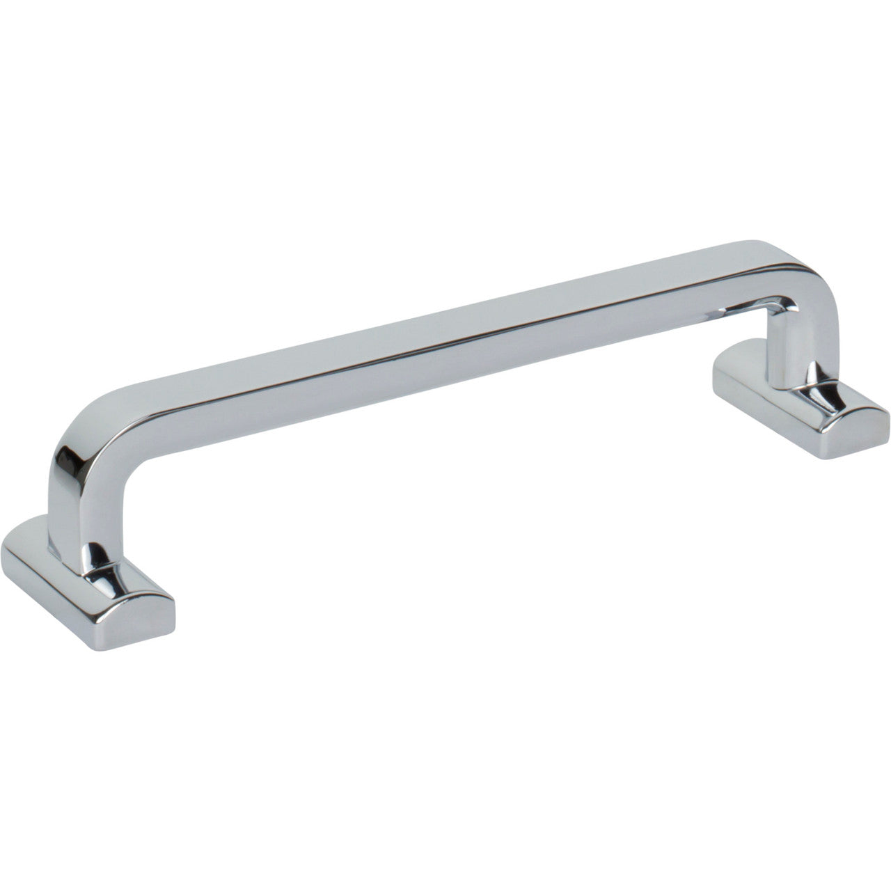 Top Knobs TK3163PC: 5-1/16" cc Harrison D-Handle Cabinet Pull - Polished Chrome