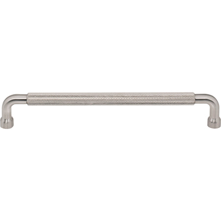 Top Knobs TK3265BSN: 7-9/16" cc Garrison Bar Cabinet Pull - Brushed Satin Nickel