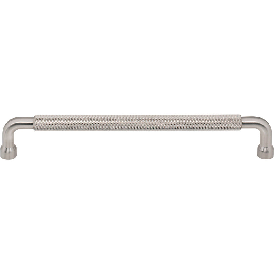 Top Knobs TK3265BSN: 7-9/16" cc Garrison Bar Cabinet Pull - Brushed Satin Nickel