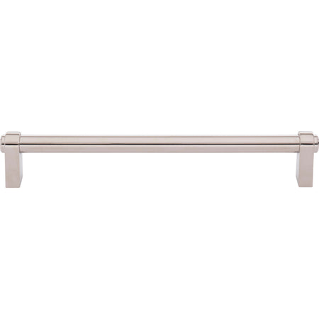 Top Knobs TK3213PN: 7-9/16" cc Lawrence Cabinet Pull - Polished Nickel