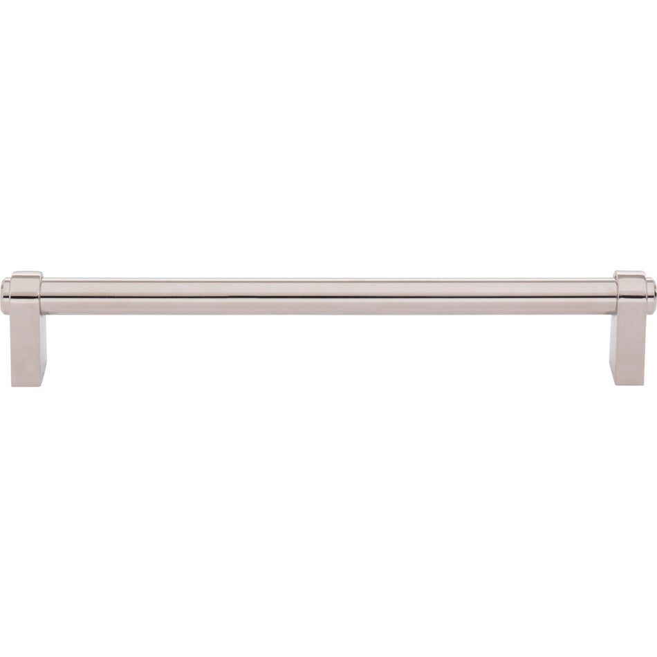 Top Knobs TK3213PN: 7-9/16" cc Lawrence Cabinet Pull - Polished Nickel