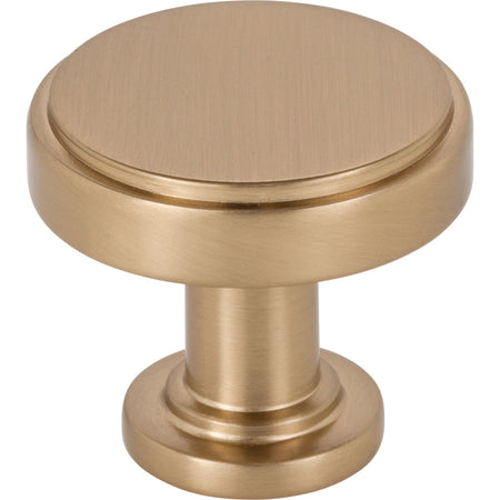 Jeffrey Alexander 171SBZ: 1-1/4" Richard Cabinet Knob - Satin Bronze