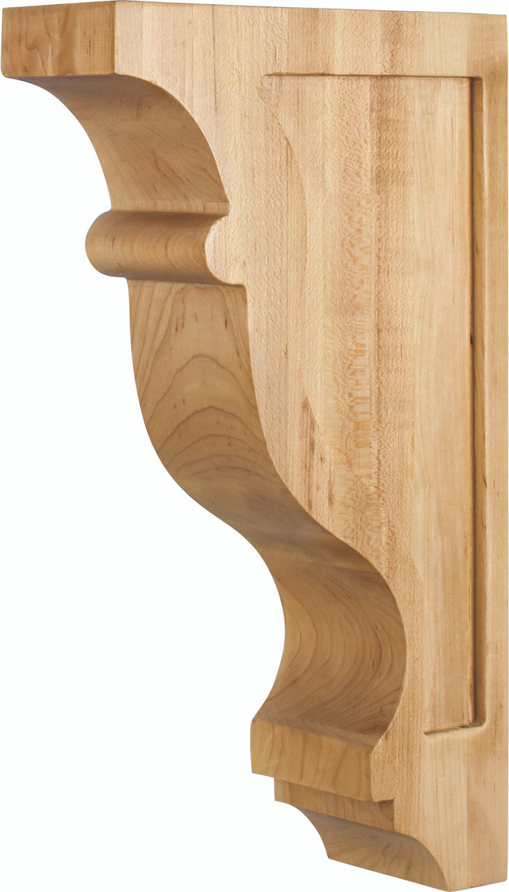 Hardware Resources CORW-2RW: Contour Corbel - Rubberwood
