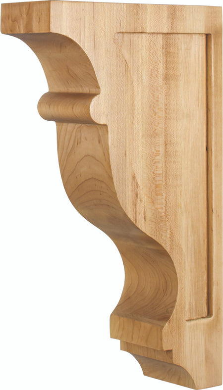 Hardware Resources CORW-2RW: Contour Corbel - Rubberwood