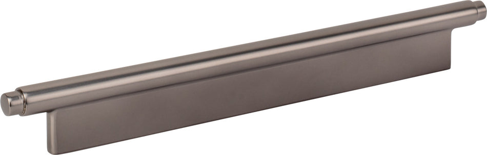 Atlas A535-SL: 192mm cc Kayden Round Bar Cabinet Pull - Slate