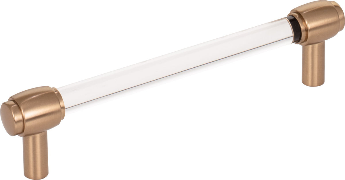 Jeffrey Alexander 775-128SBZ : 128mm cc Carmen Bar Cabinet Pull - Satin Bronze