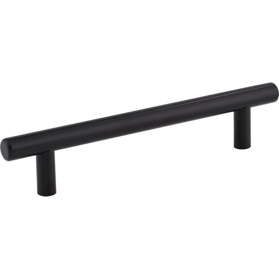Elements 174SSMB: 128 mm cc Naples Bar Cabinet Pull - Matte Black Stainless Steel