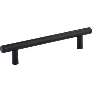 Elements 174SSMB: 128 mm cc Naples Bar Cabinet Pull - Matte Black Stainless Steel