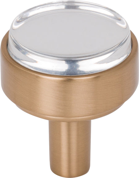 Jeffrey Alexander 775SBZ : 1-1/8" Carmen Cabinet Knob - Satin Bronze