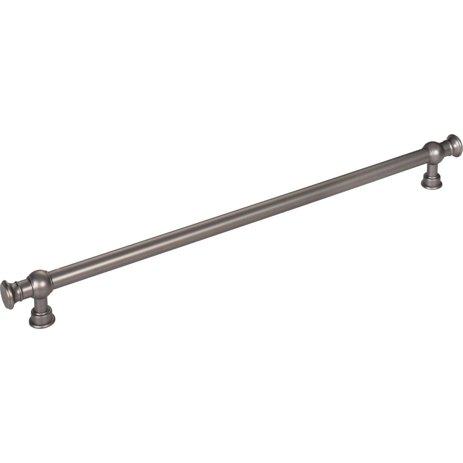 Top Knobs TK3126AG: 12" cc Regent's Park Ormonde Cabinet Pull - Ash Gray