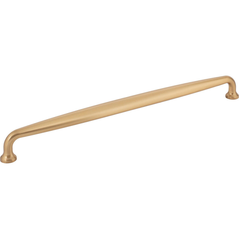 Top Knobs M2806: 12" cc Charlotte D-Handle Cabinet Pull - Honey Bronze