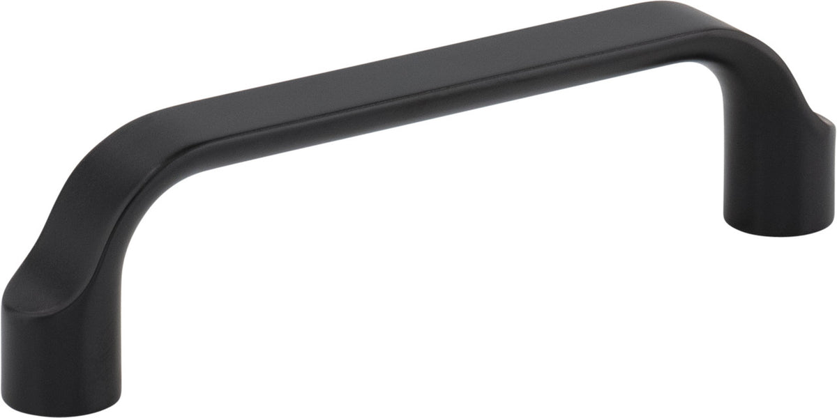 Elements 239-96MB: 96mm cc Brenton Cabinet Pull - Matte Black