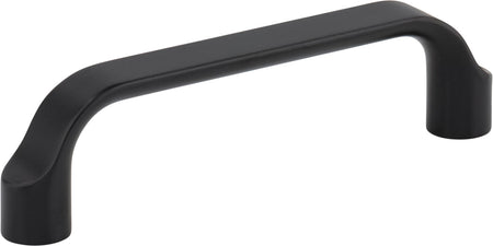 Elements 239-96MB: 96mm cc Brenton Cabinet Pull - Matte Black
