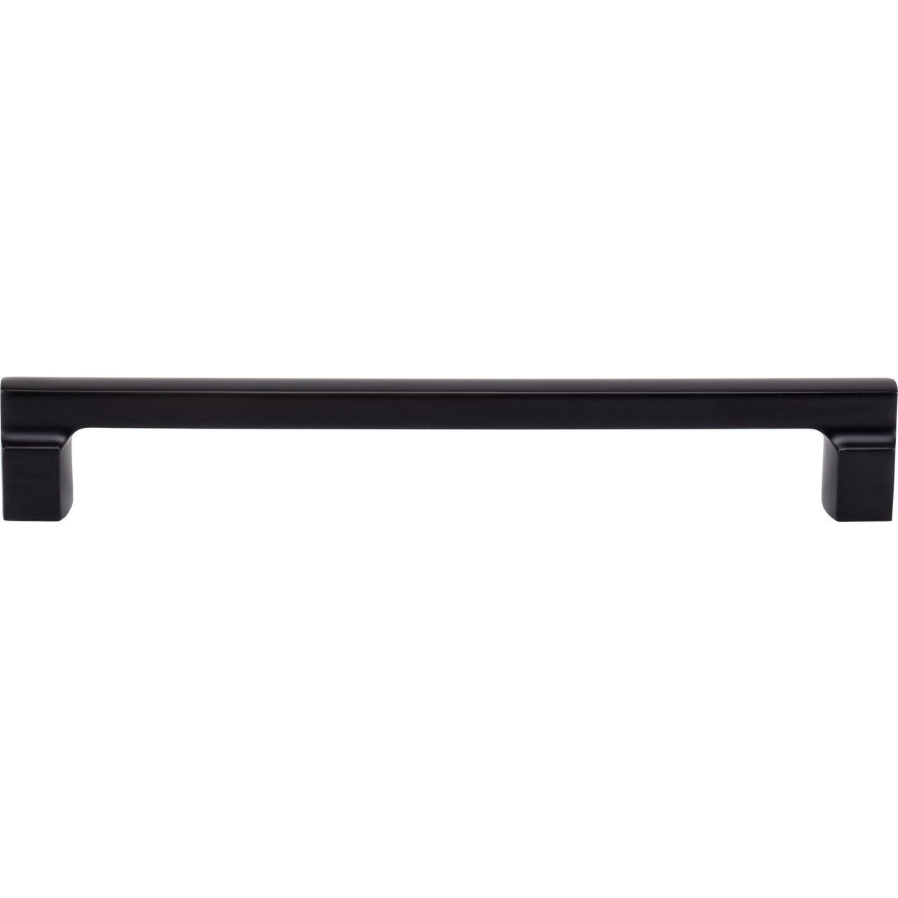 Atlas A529-BL: 18" cc Reeves Square Bar Appliance Pull - Matte Black