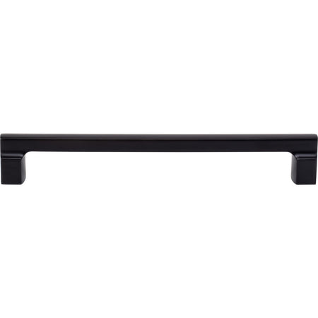 Atlas A529-BL: 18" cc Reeves Square Bar Appliance Pull - Matte Black