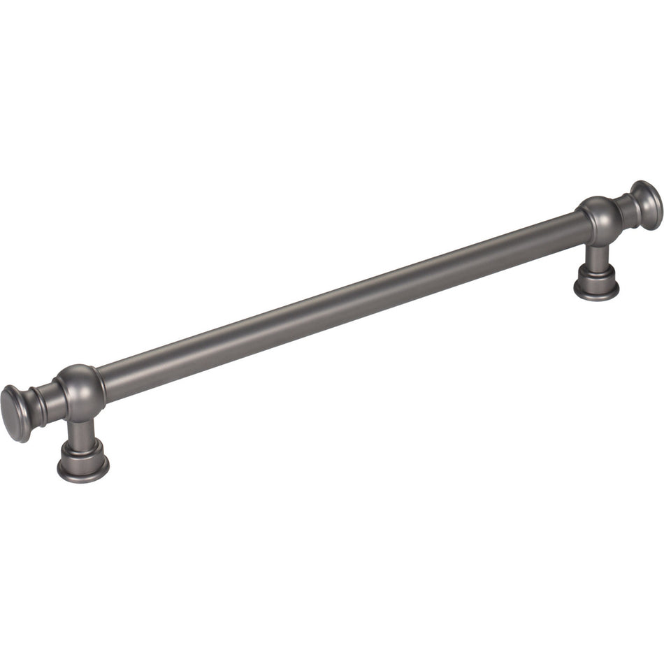 Top Knobs TK3124AG: 7-9/16" cc Regent's Park Ormonde Cabinet Pull - Ash Gray