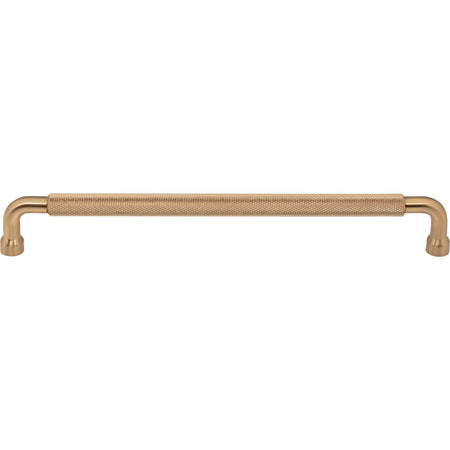 Top Knobs TK3266HB: 8-13/16" cc Garrison Bar Cabinet Pull - Honey Bronze