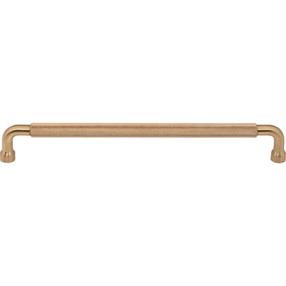 Top Knobs TK3266HB: 8-13/16" cc Garrison Bar Cabinet Pull - Honey Bronze