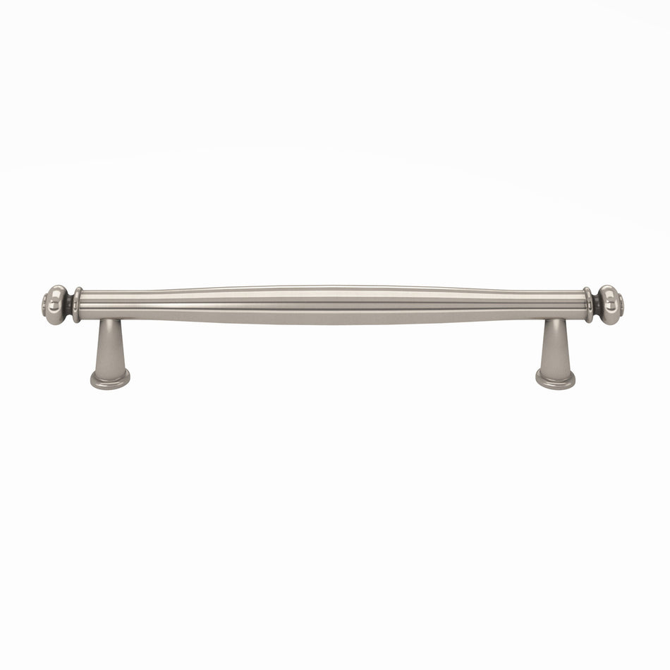 Top Knobs TK3193BSN: 6-5/16" cc Coddington Cabinet Pull - Brushed Satin Nickel